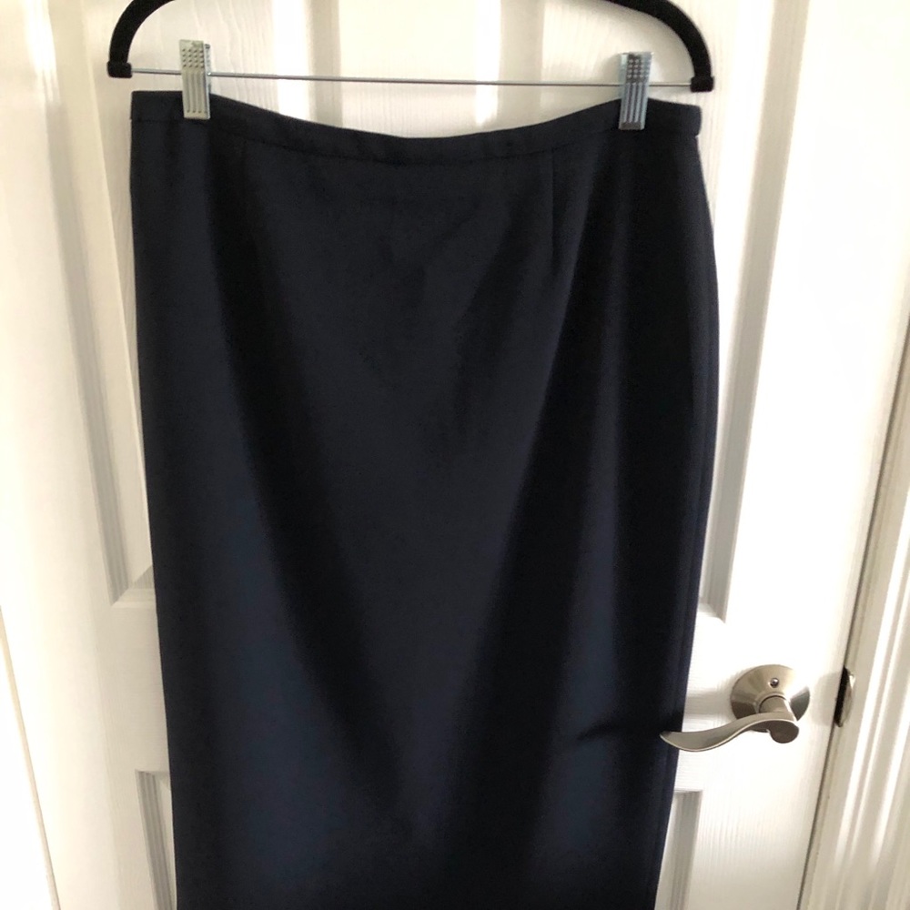 Jones New York Navy Pencil Skirt